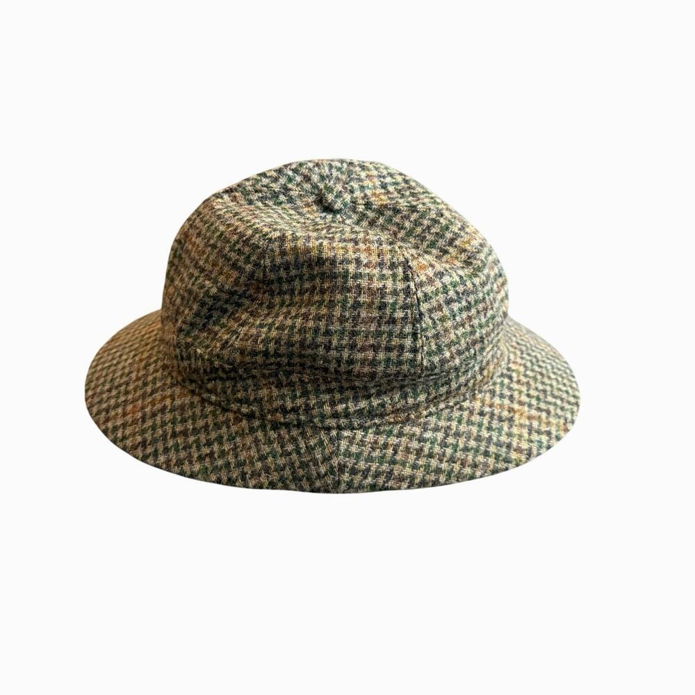 Jaxon XXL Made in New Zealand Wool Blend Tweed Cosplay Sherlock Holmes Hat Flaw